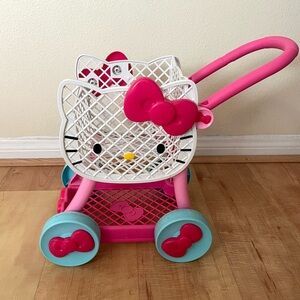 Cute Hello Kitty Shopping Cart